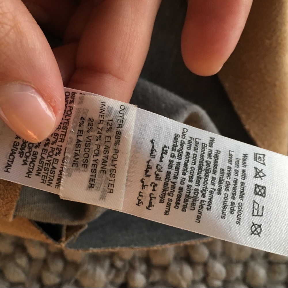 Faux Suede Shift Dress - Picture 6 of 6